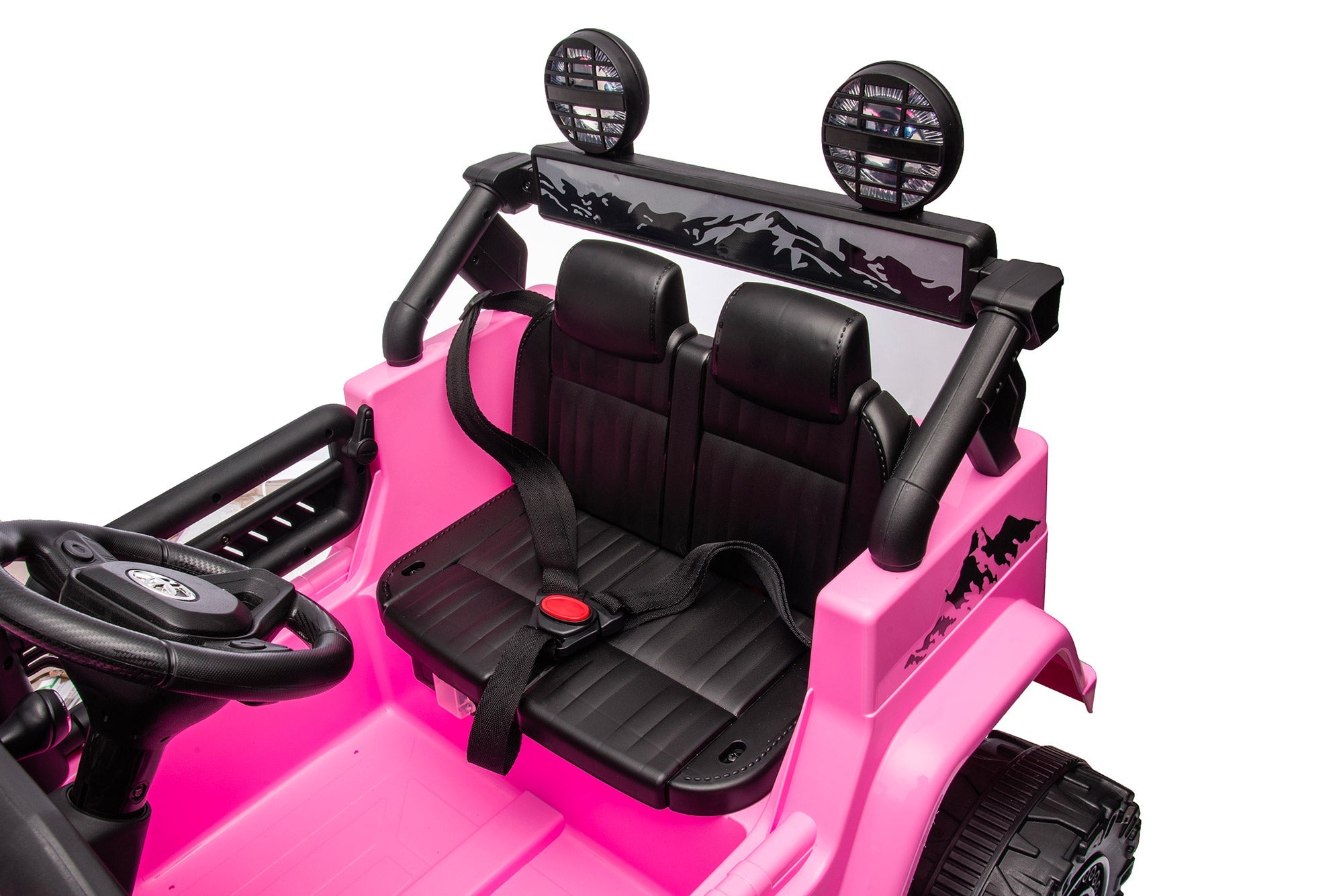 Macchina Elettrica per Bambini 12V Toyota Cruiser Rosa