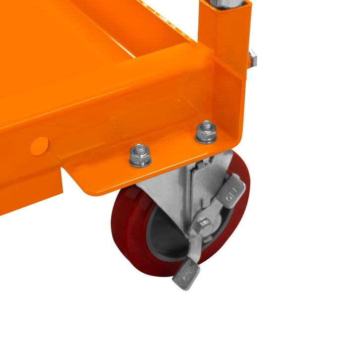 Pedana idraulica di sollevamento 500kg Con Carrello Mobile