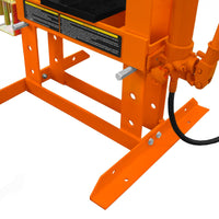 Pressa idraulica da officina 10 tonnellate Manometro da banco per officina Garage