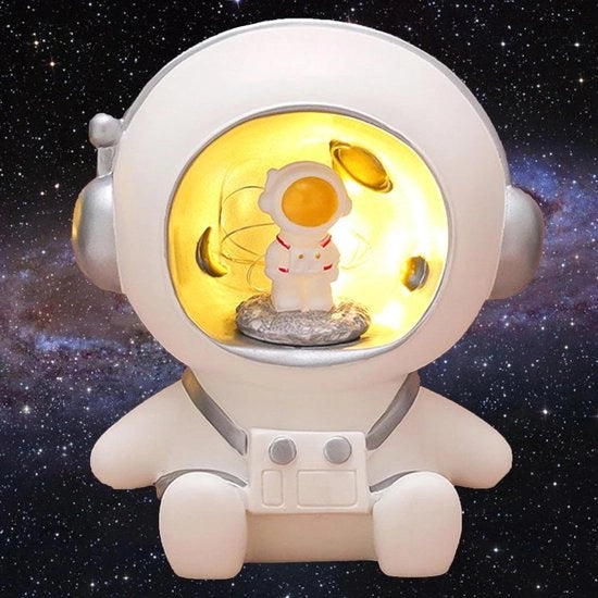 Ornamento Astronauta con Stand per Figurine e Spaarpot per Bambini - Regalo per Feste di Compleanno