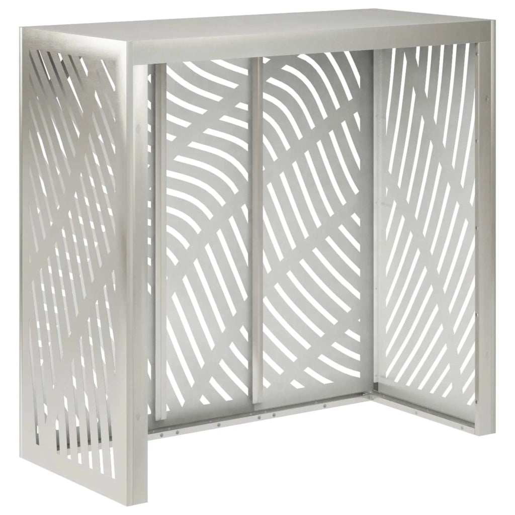 Copertura per condizionatore d'aria Argento 110 x 50 x 105 cm 8014119