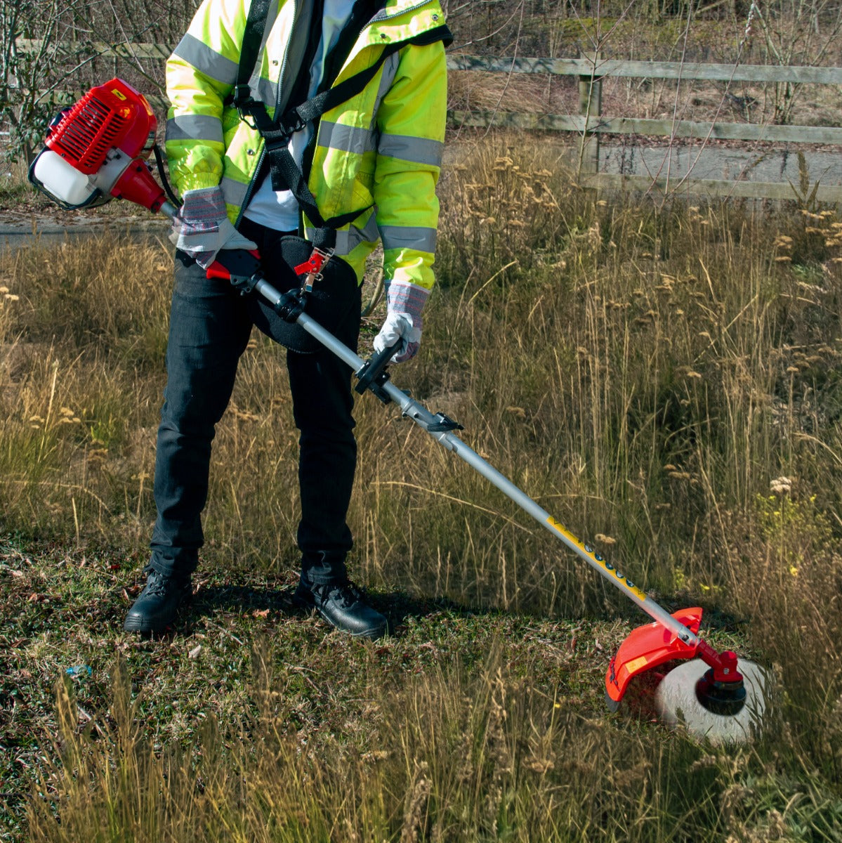 Decespugliatore a benzina a lunga portata 5 in 1 Multi-uso 52cc 1.6KW con Attrezzatura di sicurezza