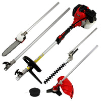 Decespugliatore a benzina a lunga portata 5 in 1 Multi-uso 52cc 1.6KW con Attrezzatura di sicurezza