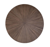 Tavolo da pranzo rotondo in legno di teak riciclato, diametro 120 cm