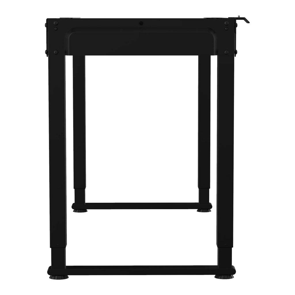 Gamba elettrica per tavolo con altezza regolabile in acciaio legato altezza 70-115 cm nera 03_0010263