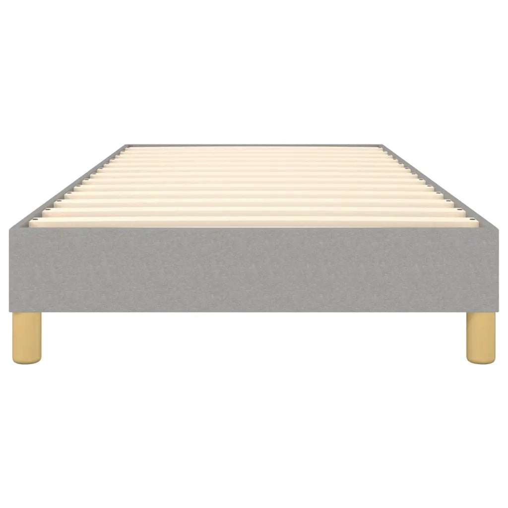 Giroletto a Molle Grigio Chiaro 90x200 cm in Tessuto cod mxl 63329