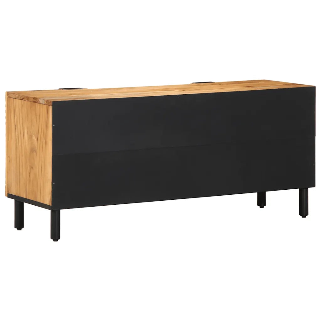 Mobile Porta TV 105x33x46 cm in Legno Massello di Acacia 4017756