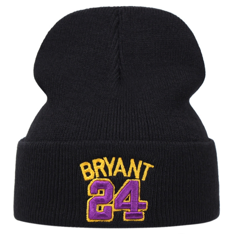 BRYANT Cappelli invernali caldi ricamati, neri