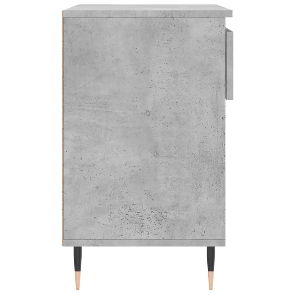 Scarpiera-Scaffale per scarpe Grigio Cemento 70x36x60 cm in Legno Multistrato 169143
