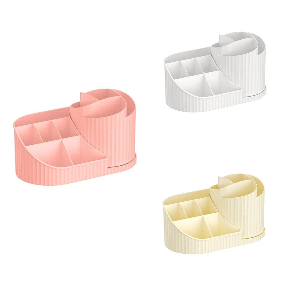 Trade Shop - Scatola Portaoggetti Da Scrivania Porta Rossetti Cosmetici Cancelleria Penne Per Toletta -