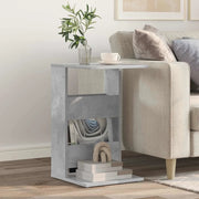 Tavolo laterale Grigio cemento 40 x 35 x 60,5 cm 8000343