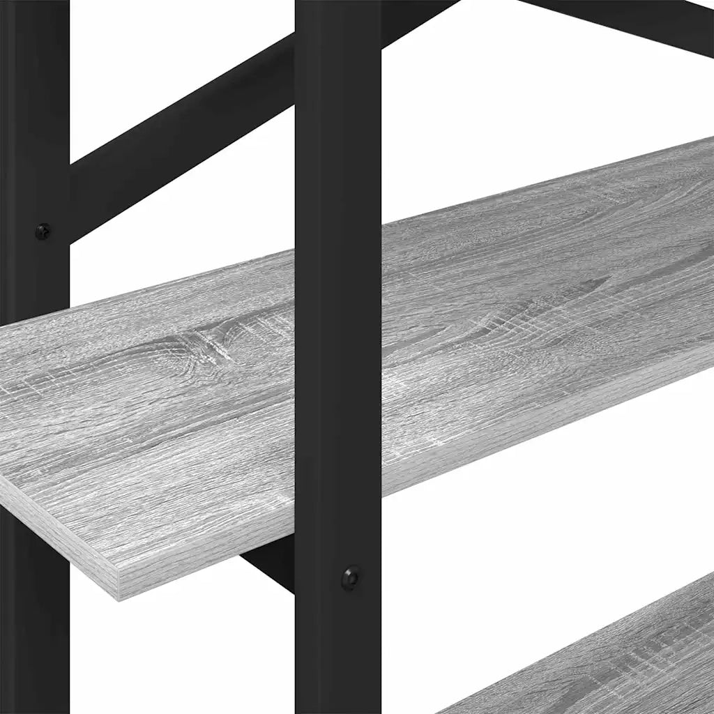 Libreria Grigio Sonoma 100 x 33,5 x 102 cm Legno multistrato 883949