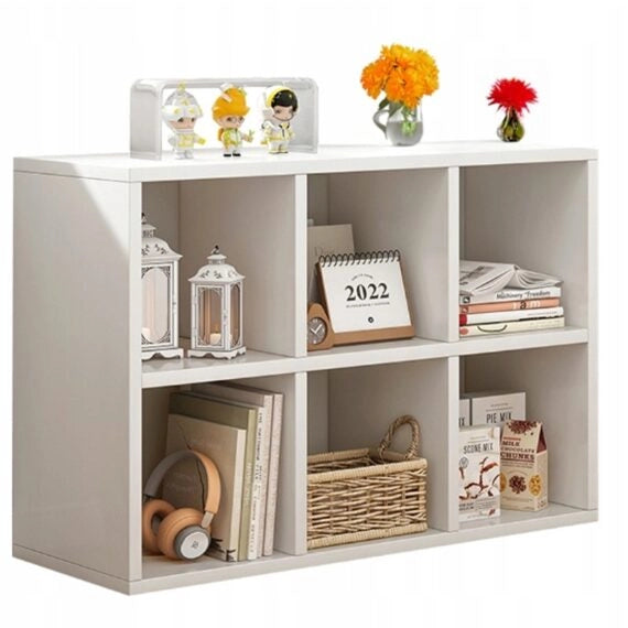 Scaffale bianco 60x90x30 cm