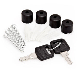 Cassetta postale dal design contemporaneo bianca da parete per esterno da giardino 1013007