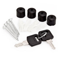 Cassetta postale da parete nera da giardino dal design contemporaneo 1013008