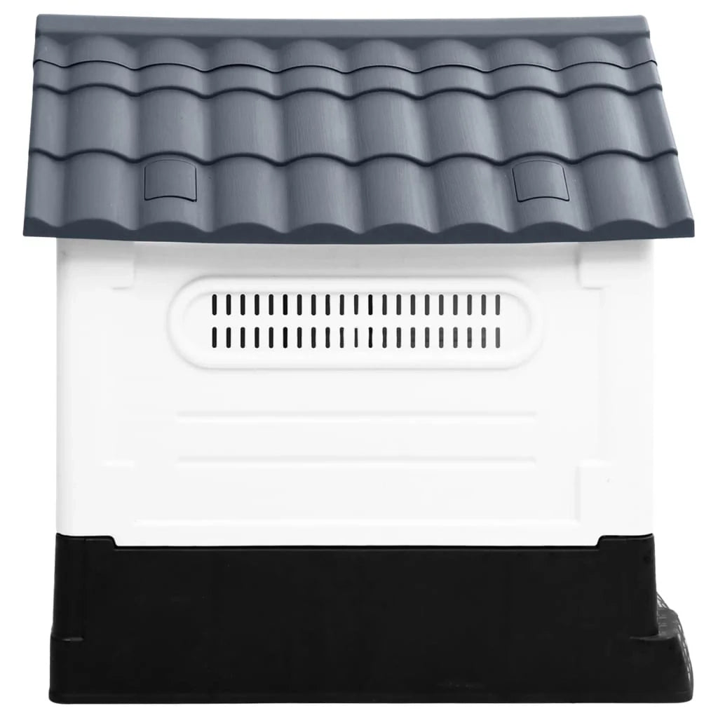 Cuccia per cani 57 x 68 x 66 cm Polipropilene grigio 02_0043446