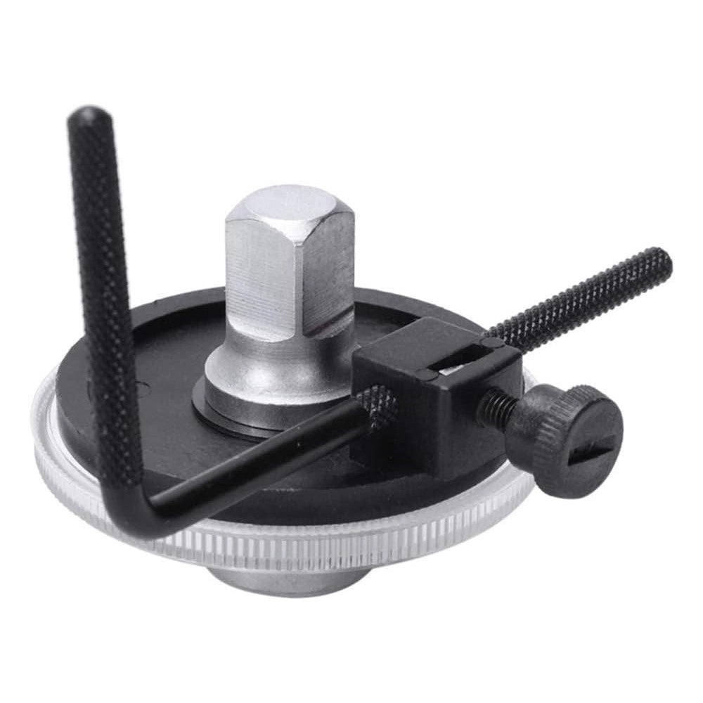 Trade Shop - Chiave Dinamometrica Regolabile A 360° Gradi Attacco Da 1/2" Manometro Angolare -