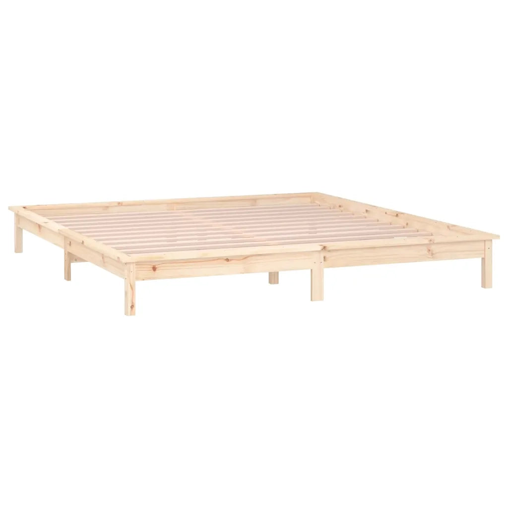 Giroletto con LED 140x200 cm in Legno Massello