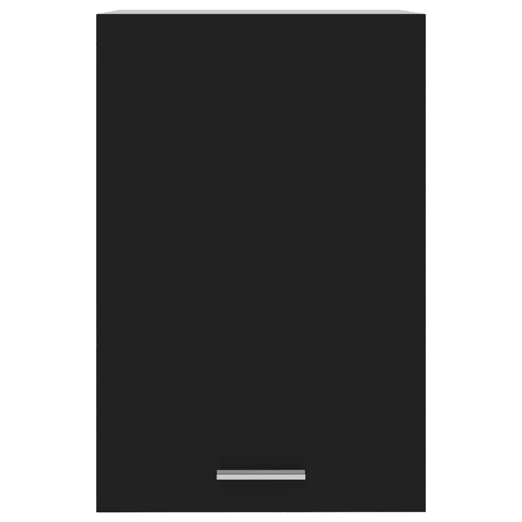 Mobile Pensile “Lyon” Nero 39,5x31x60 cm in Legno Multistrato 801253