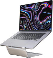 Sostegno Ergonomico per Laptop fino a 17 Pollici – Eleva e Migliora il Comfort con Design di Raffreddamento