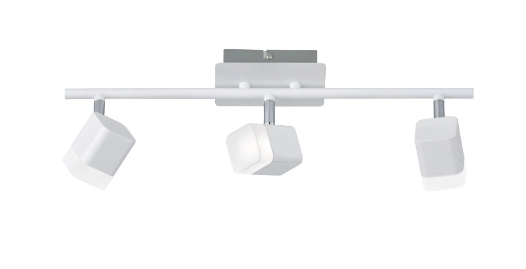 Faretto da Interno a LED in Metallo Bianco Opaco