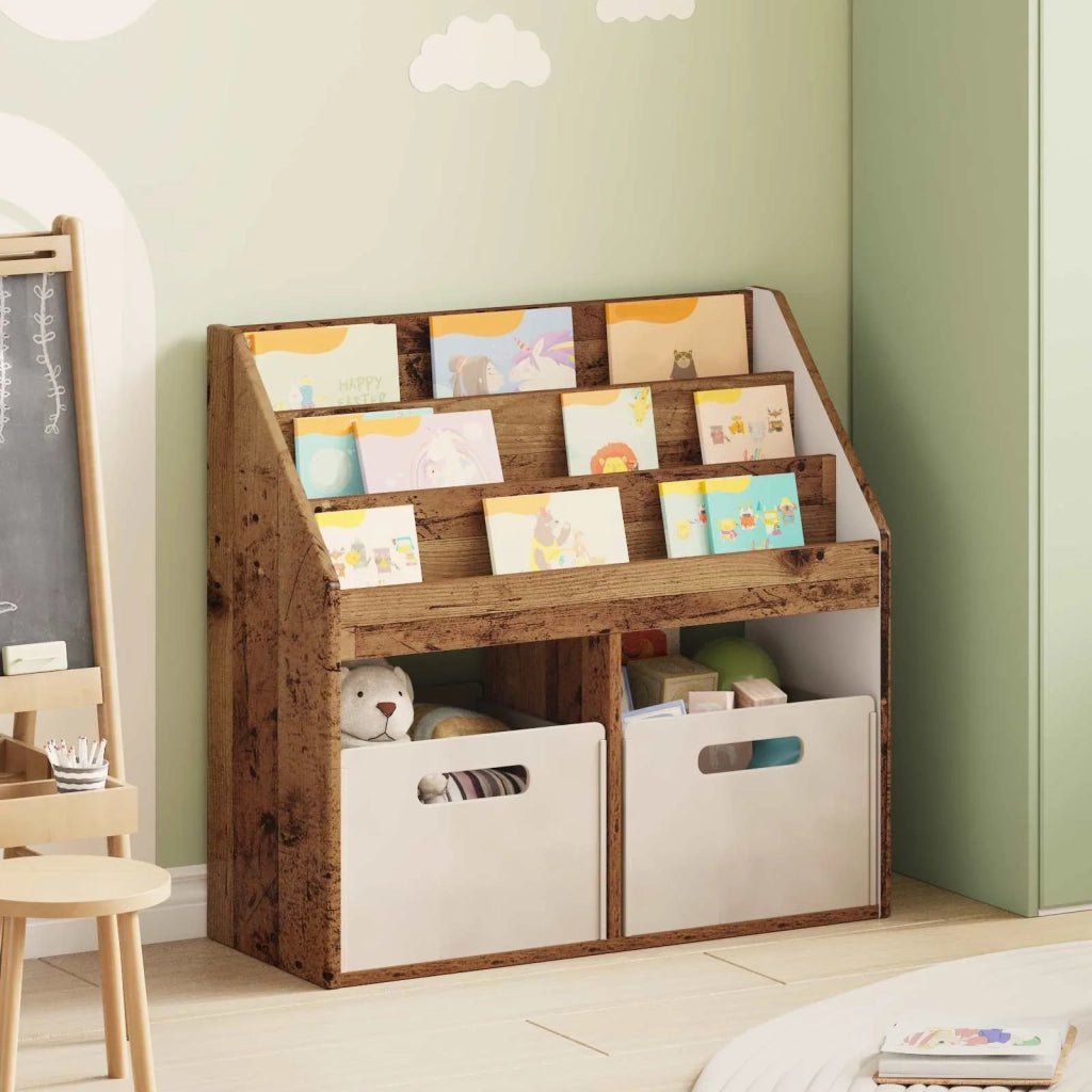 Libreria per Bambini Legno vecchio 72,5 x 29,5 x 69 cm 892387