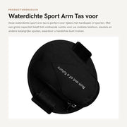 Borsa Sport per Braccio - Grande Capacità - Impermeabile - Resistente al Sudore - Leggera - Progettata per essere Flessibile - Tasca per Braccio