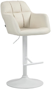 Barhocker Natoma Kunstleder weiЯ