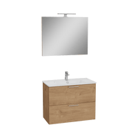 MOBILE BAGNO MIA 80X40CM GOLDEN OAK SOSPESO