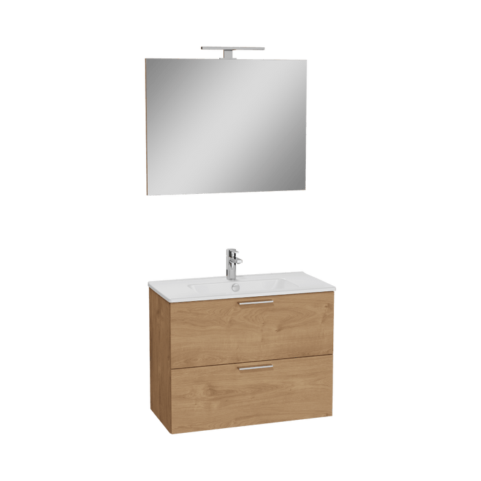 MOBILE BAGNO MIA 80X40CM GOLDEN OAK SOSPESO