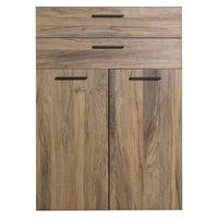 COPPIA ANTE DAVINCI H104CM CON CASSETTI NOCE BRERA