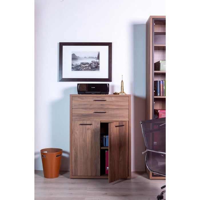 COPPIA ANTE DAVINCI H104CM CON CASSETTI NOCE BRERA