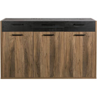 MADIA DAVINCI 143,5X35XH89CM NOCE BRERA / NERA