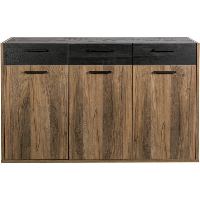 MADIA DAVINCI 143,5X35XH89CM NOCE BRERA / NERA