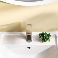 MISCELATORE LAVABO ROOT SQUADRATO CROMO