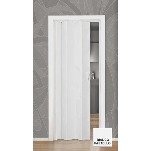 PORTA A SOFFIETTO MAYA 83XH214CM BIANCO PASTELLO C