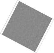 25 nastro di adesivo in alluminio/acrilico argentato 147 cm x 146 cm - alta temperatura di prestazione - 427 nastro di alluminio