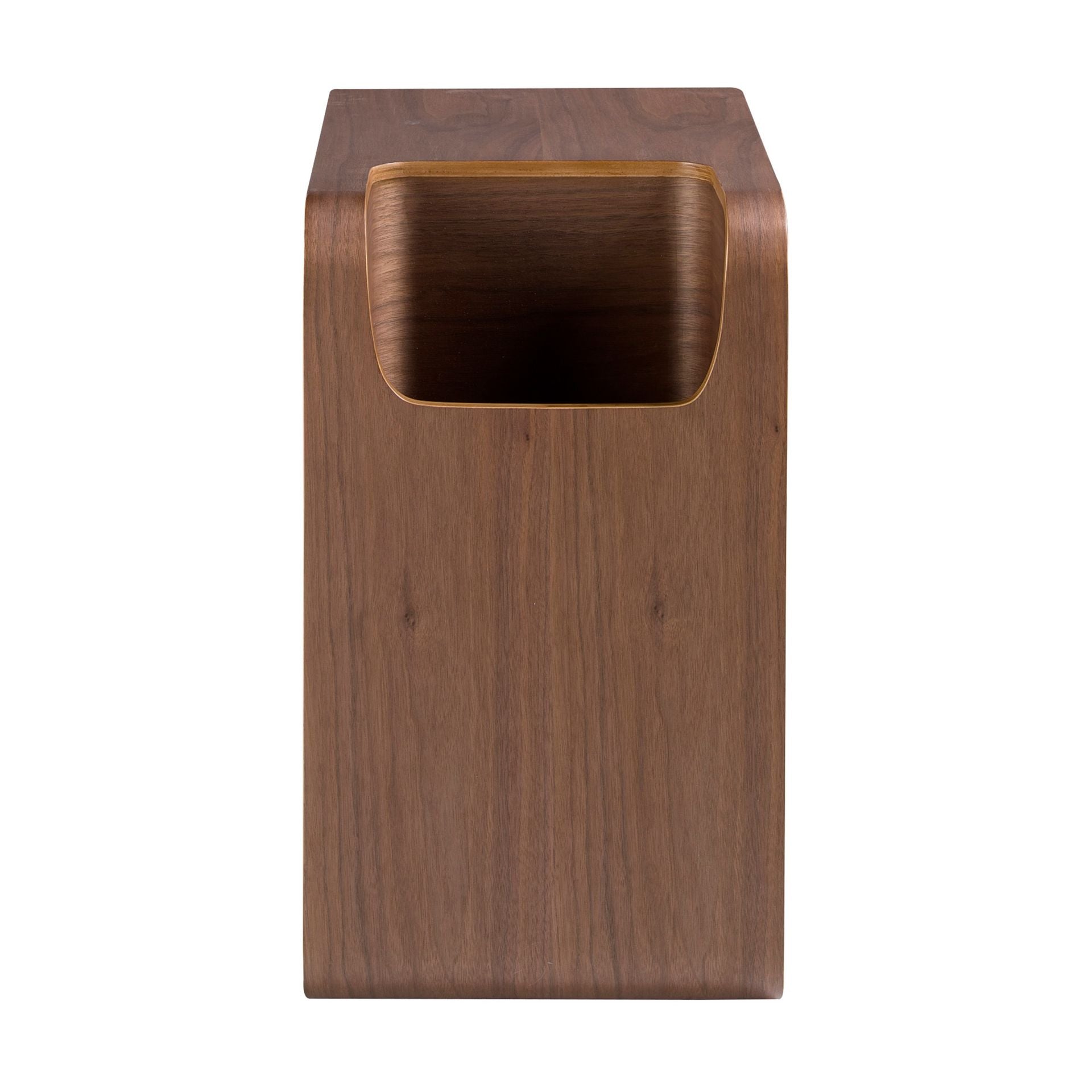 Tavolo angolare rettangolare in noce