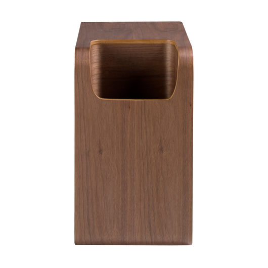 Tavolo angolare rettangolare in noce