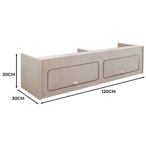 Armadio per camper a pensile per camper – 120cm x 30cm x 30cm