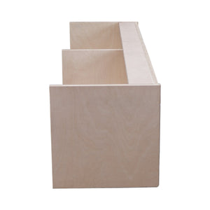 Armadio per camper a pensile per camper Con finiture nere – 120cm x 25cm x 25cm