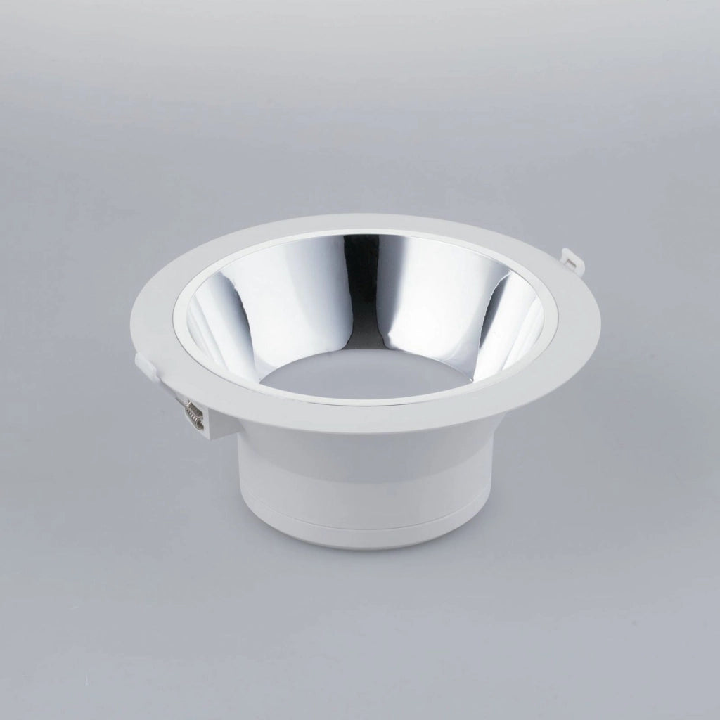 INCASSO LED MACK BIANCO E CROMO 25W 3050LM 3000K 23X10,2CM