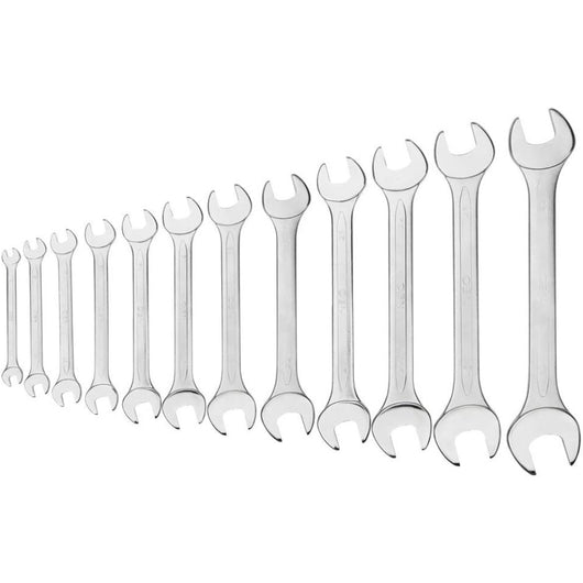 Topex 09-852 chiavi a forchetta a doppia 6-32 mm 12 pezzi assort