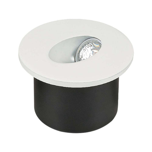 Faretti Segnapasso Led 3W da incasso per esterno Light Round 4000K