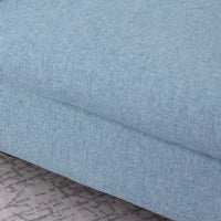 Poltrona per Bambini in Tessuto per Cameretta con Imbottitura, Max. 65 kg, 49x45x44 cm, Blu