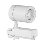 Faretto led 35W con binario 4200K Body colore bianco