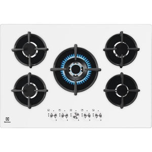 Electrolux KGG7537W Bianco Da incasso 74 cm Gas 5 Fornello(i)