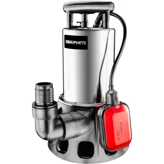 Topex 59g449 pompa ad immersione ne per acque sporche, 900 w ds