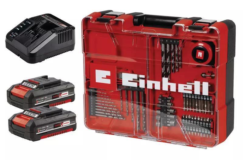 Einhell TE-CD 18/40 24000 Giri/min Senza chiave 1,46 kg Nero, Rosso