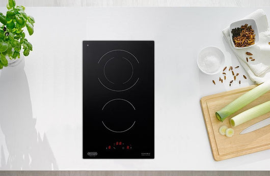 De’Longhi PVC 31 N piano cottura Nero Da incasso 30 cm Ceramica 2 Fornello(i)